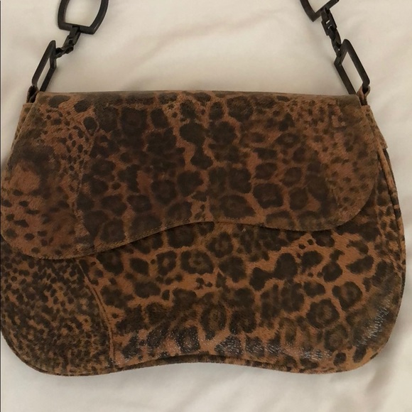 Stuart Weitzman animal print purse - Picture 3 of 16